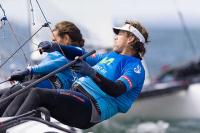 El Nacra 17 "Movistar" accede a la Medal Race del Mundial y se asegura la plaza de país para Río 2016